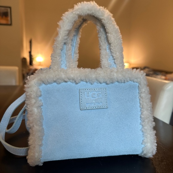 Mini Ugg Telfar bag in Blue - Picture 5 of 7